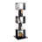 Multi-Function Rotating Bookshelf, Floor Rack With Acrylic Plate-1781637044-1781636169