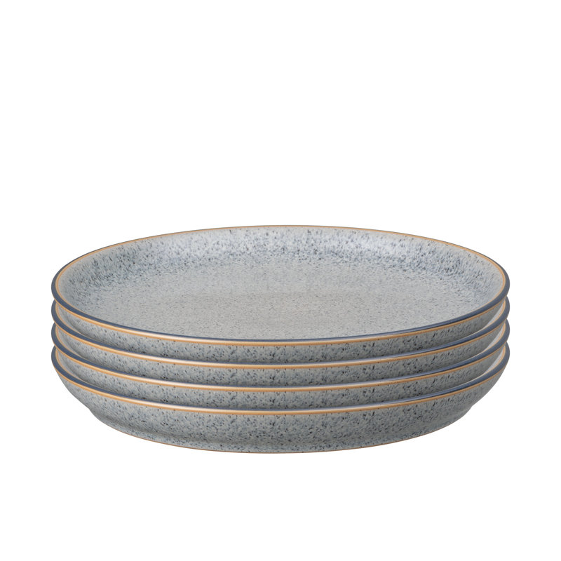 Denby Studio Grey Coupe Dinner Plates