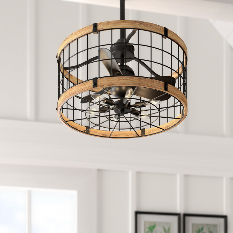 Aurora-Leigh 22'' Ceiling Fan with Light Kit