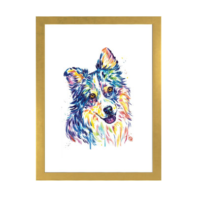 " Australian Shepherd " by Lisa Whitehouse