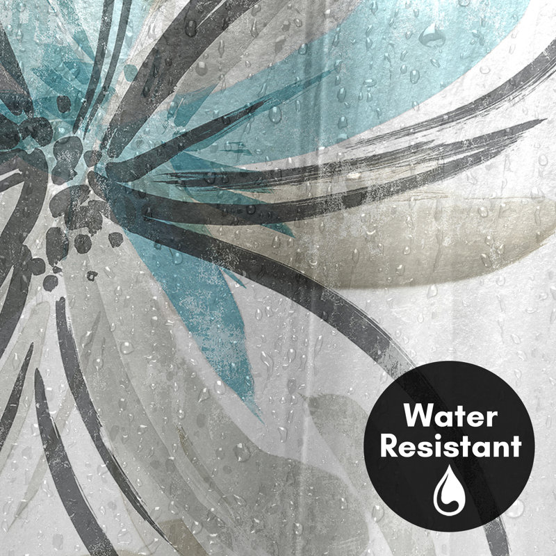Rideau de douche Botanical, May Poem I par PI Creative Art