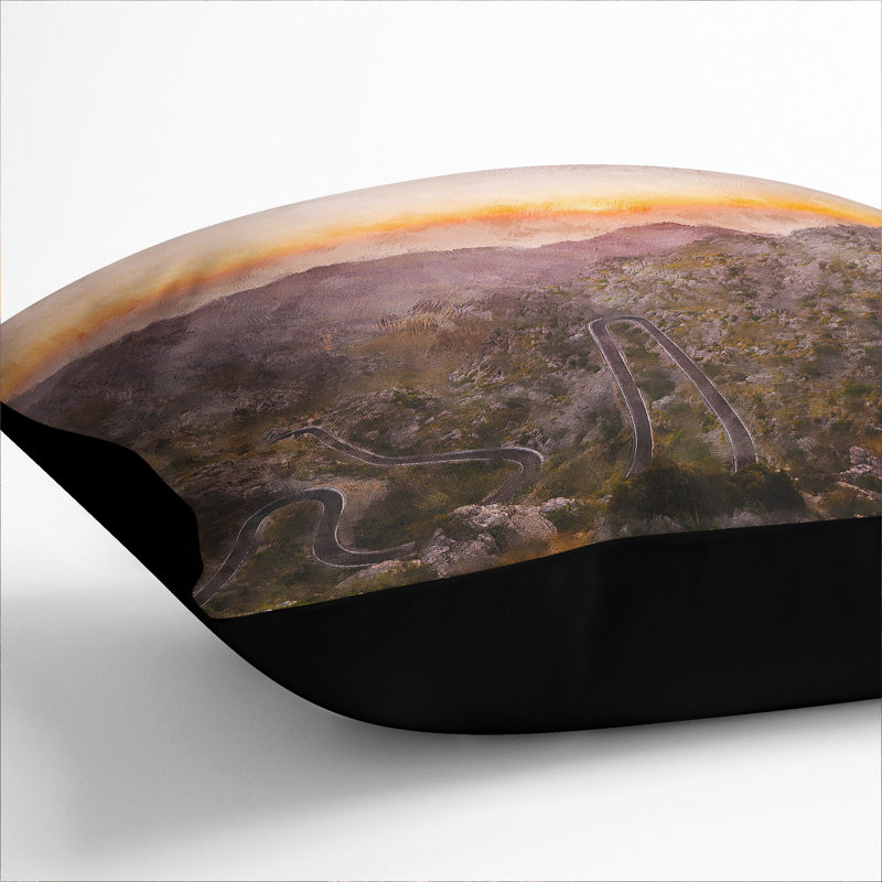 Square Cushion, 40cm H x 40cm W x 15cm D, Black