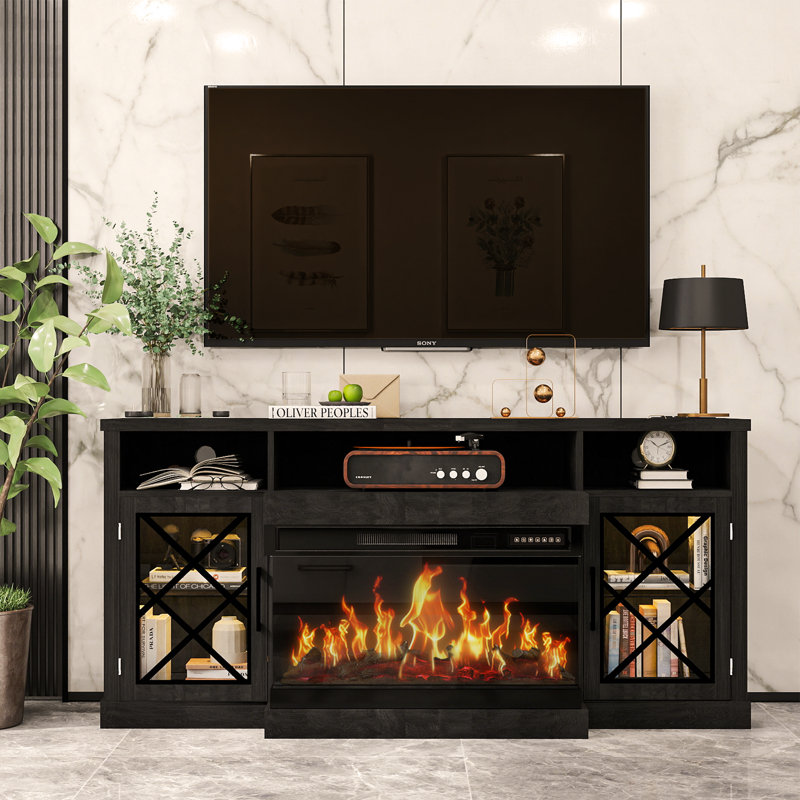 3-sided Fireplace Tv Stand