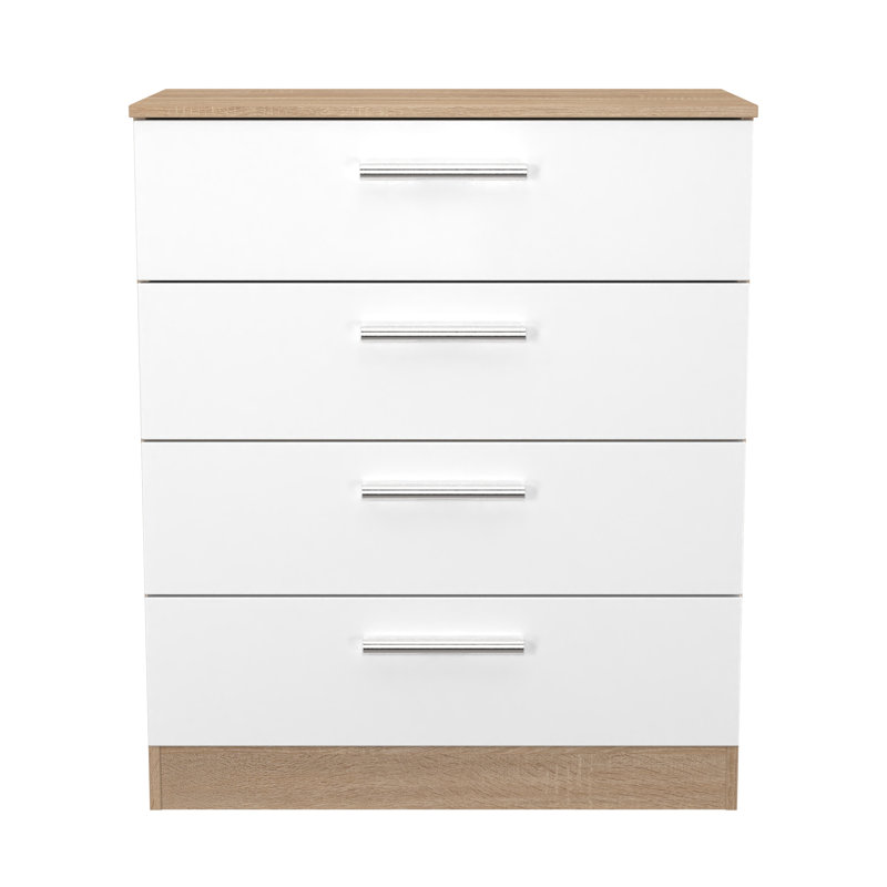 Fully Assembled Chesler 4 Drawer Chest