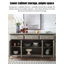 Buffet de rangement en chêne American Country-1749570324