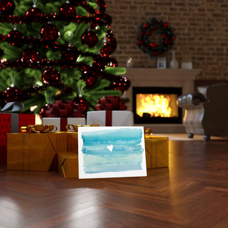 In The Lord Proverbs 3:5 - Wrapped Canvas Print, 61cm H x 76cm W