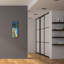 «Lone Palm Left Egret II» par James Mazzotta, art mural sur toile-1161983820