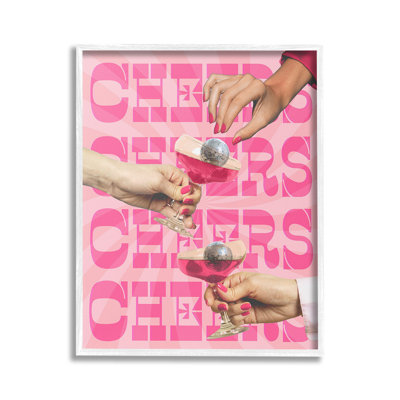 CheersPinkMargaritasGicleeArtbyLil'Rue