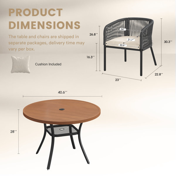 Dimensions du produit