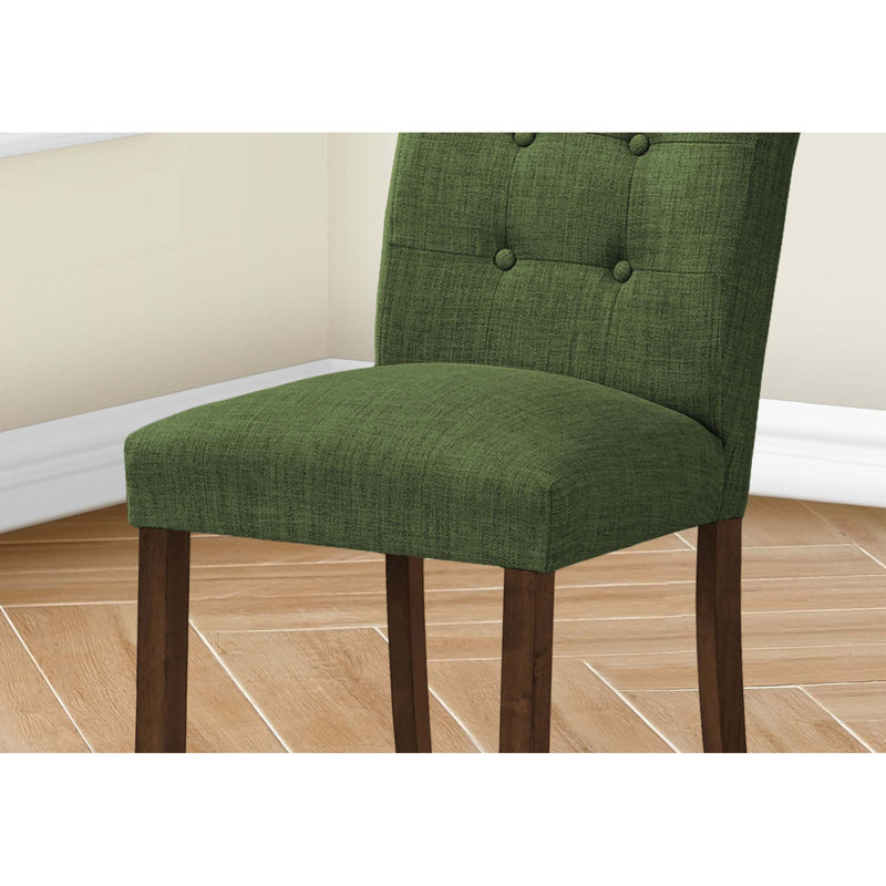 Accent Chairs, Green Fabric