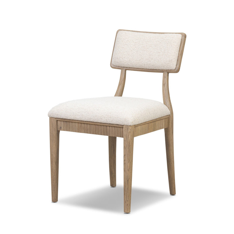 Burkhart Dining Chair-Palermo Cigar, Charter Oatmeal