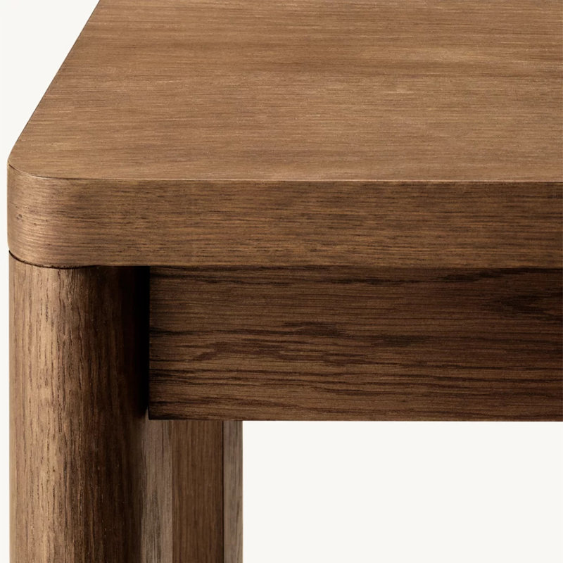 Console avec tiroirs, Brun