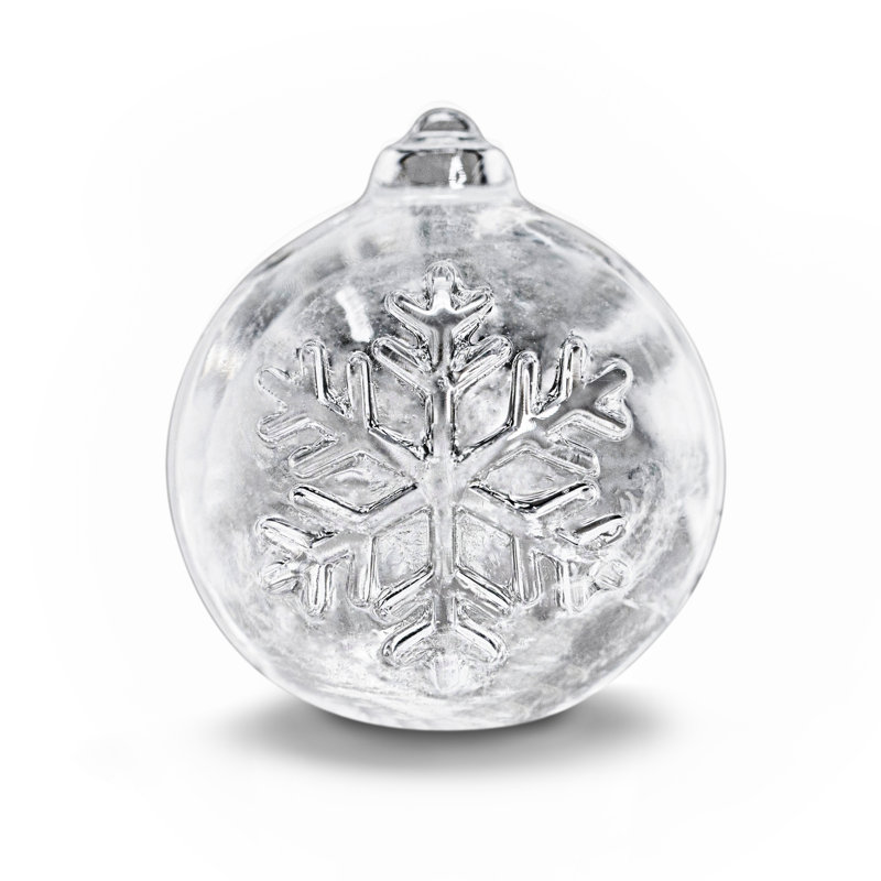 Tovolo Christmas Ornament Ice Molds, Set Of 4, For Making Festive, Slow-Melting Drink Ice