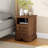 2 - Drawers Modern Wood Nightstand With Charging Station,Bed Side Table With Open Storage For Bedroom And Built-In Outlets-996766389