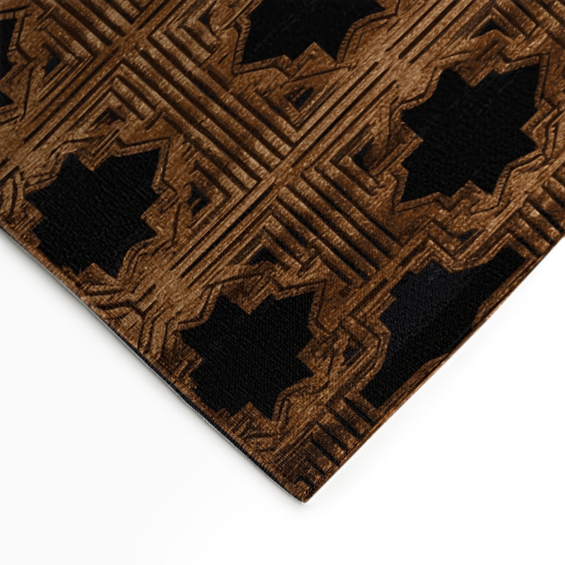 Tapis intérieur et extérieur ArtDeco, Rectangle 9 pi x 12 pi