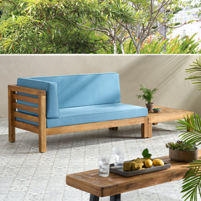 Hanoi Acacia 2 - Person Patio Conversation Set with Cushions