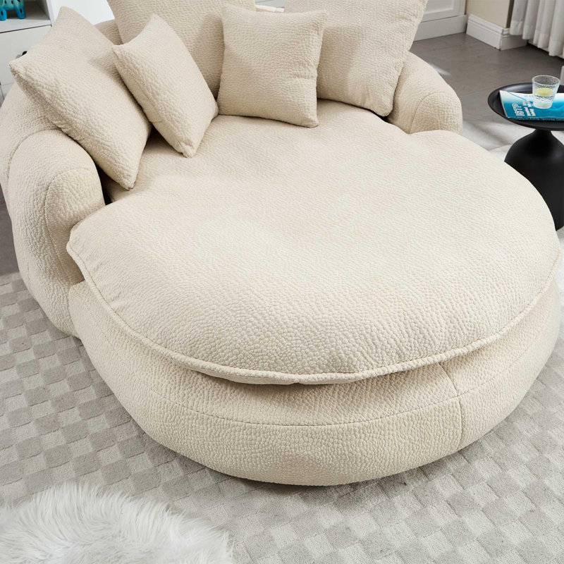 Canapé à billes Modern Comfort, Chenille beige