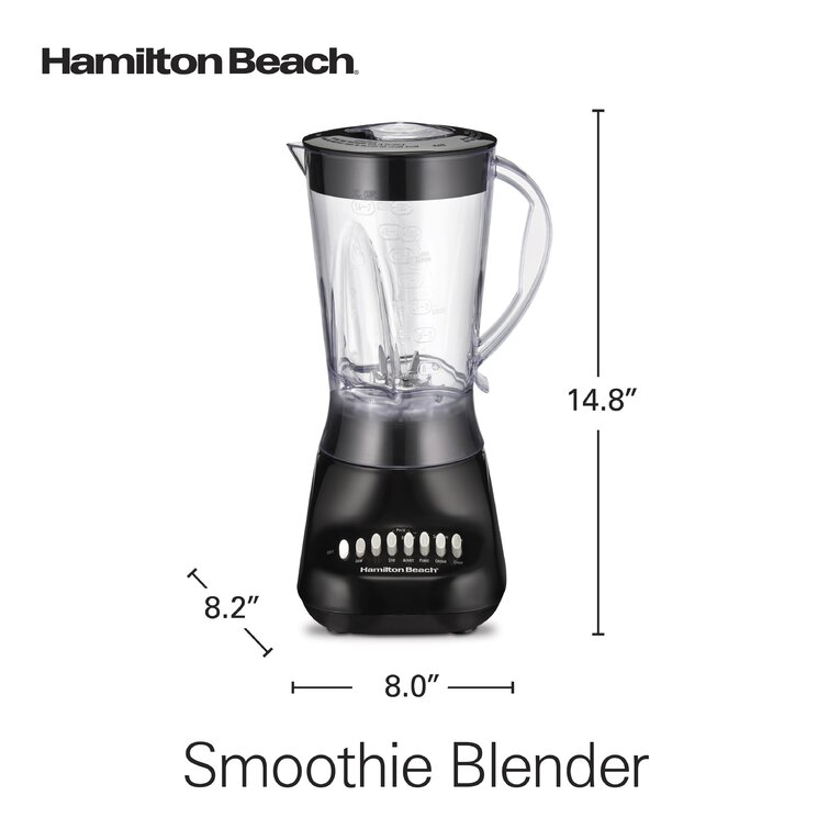 Hamilton Beach 10 Speed Smoothie Blender - Black