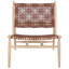 Chaise d'appoint à dossier tissé Kazbah-1972552803