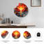 Horloge murale Sunset Ocean Wave