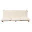 Paresseux d'extérieur 3 places en acacia beige-56101751