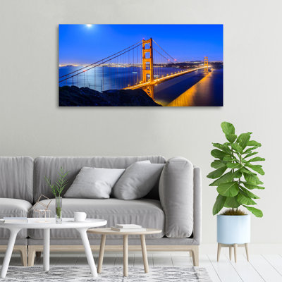 San Francisco Bridge - Wrapped Canvas Print