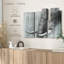 «Éléphant sur bois texturé» sur toile-98978057