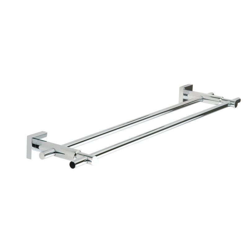No Drill Hukk Double Towel Bar