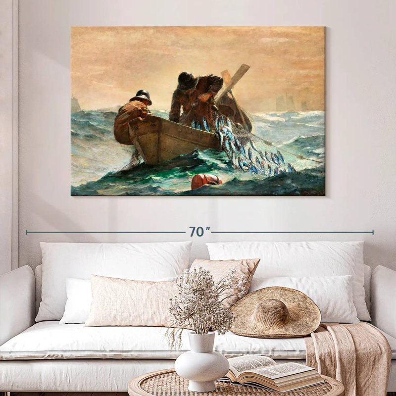 Senne The Herring Net, 34" H x 51" W