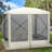 Outsunny Pop Up Camping Canopy Gazebo Screen Shelter Tent With Single Person Easy Set-Up, Ventilating Mesh, Portable Carry Bag For Outdoor Camping Party Event-113827094