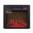 Electric Fireplace Insert 18" 1400W 120V ,Equipped With Remote Control, Ultra Thin Heater With Log Set & Realistic Flame