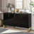 Storage Console Table with Adjustable Shelves-713114269