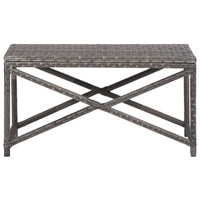 Ayasha Steel Garden Bench by Ebern Designs