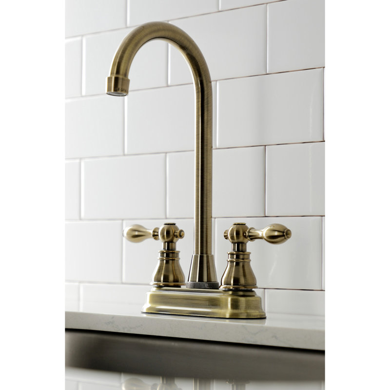 Robinet de bar Kingston, Laiton antique
