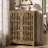 Wooden 6-Tier Shoe Storage Cabinet with Louver Doors, Adjustable Shelves for Entryway, Living Room, Bedroom-546901255
