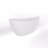 61 Inch Freestanding Solid Surface Soaking Bathtub
