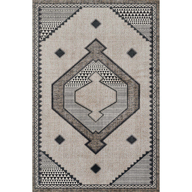 Canella Moroccan Indoor Rug, Rectangle 5'3" x 7'6"