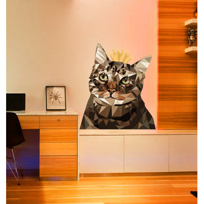 Adhésif décoratif chat