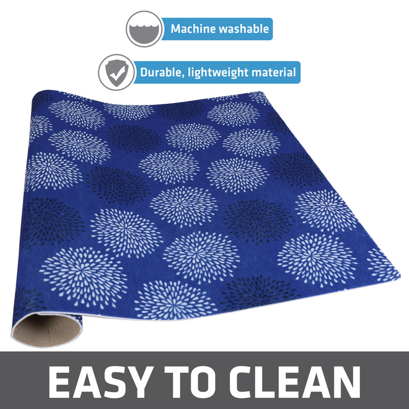 Medicine Blue XL Low-Profile Super Absorbent Dish Drying Mat