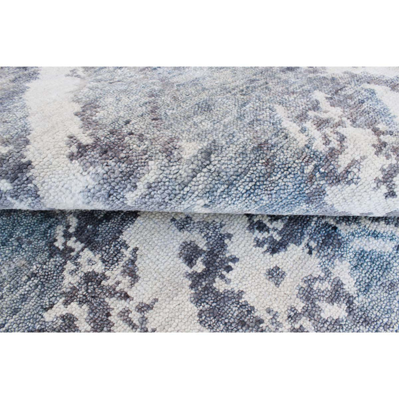 Wool Moroccan Area Rug, Rectangle 2' x 3'