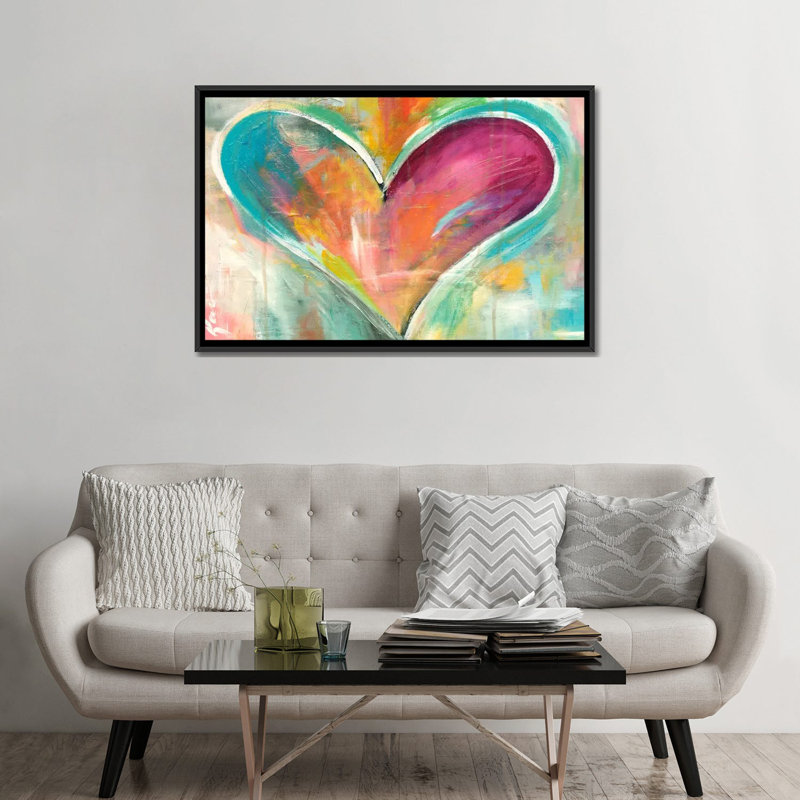 «House Rules», impression sur toile tendue, H 40 po x l 60 po x P 1,5 po, Toile encadrée noire
