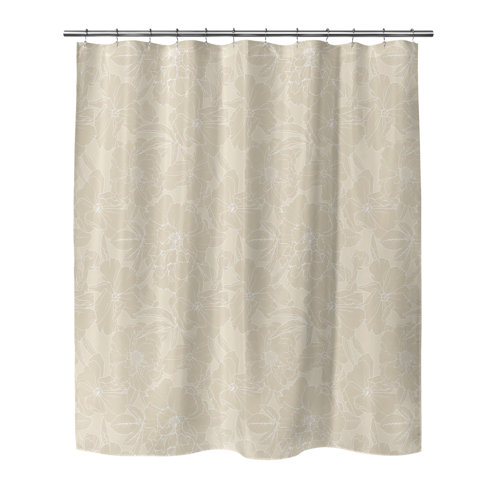 Red Barrel Studio® Mandujano Floral Shower Curtain & Reviews | Wayfair