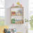 Kropf 2 Tier Wall Mounted Kids Bookcase or Magazine Display