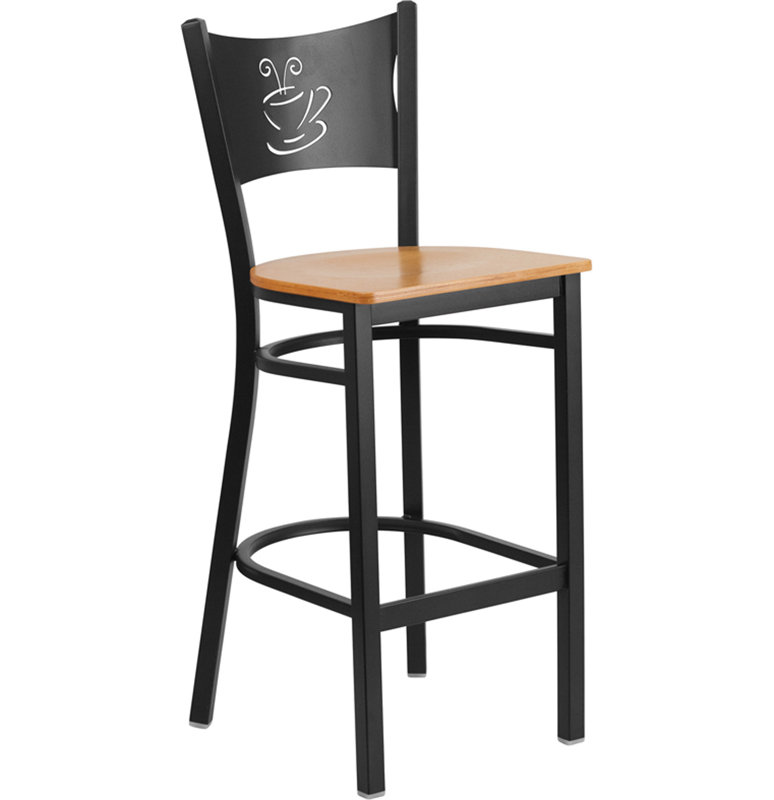 Tabouret de bar 29 po Lomonaco, Naturel