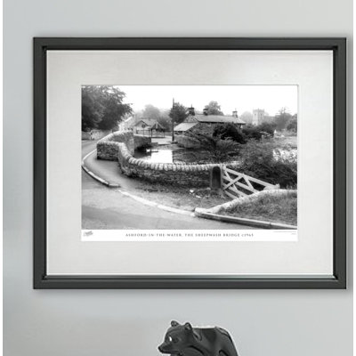 Ashford In The Water, The Sheepwash Bridge C1965 - Single Picture Frame Print
