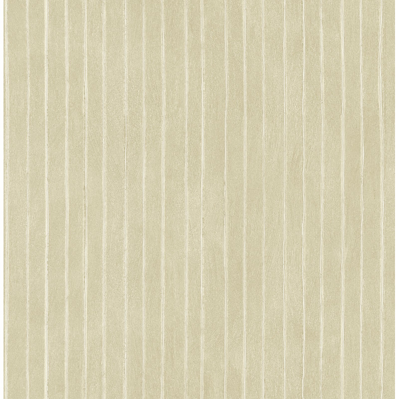Papier peint rayé Seaens Designs Sand Crenshaw, Sable métallique