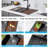 30'' Black Drop-In Single Bowl Kitchen Sink, 16 Gauge Stainless Steel Workstation Kitchen Sink