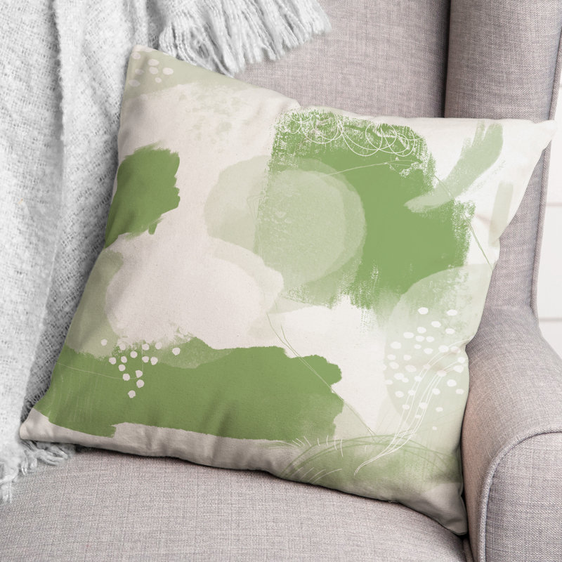 Housse et insert de coussin extérieur d'extérieur, Vert