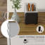 Buffet, armoire à buffet avec 2 tiroirs, 2 armoires de rangement, 4 portes de style grange et tablettes réglables, table de ferme avec rangement