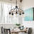 Albie 5 - Light Wagon Wheel Chandelier